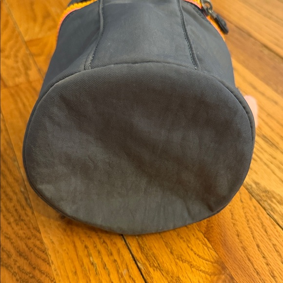 Kipling Navy Cosmetic Case with Yellow Accents and Pink Pom - Picture 5 of 7